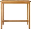 vidaXL Bartisch Natur 110 x 60 x 105 cm Massiv-Teak 42030007 Bild 3