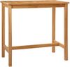 vidaXL Bartisch Natur 110 x 60 x 105 cm Massiv-Teak 42030007 Bild 2