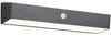 Solar Wandleuchte SILVES auch per USB aufladbar mit Bewegungsmelder, Breite 30cm Bild 2