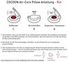 Cocoon Kopfstützkissen COCOON Air Core U-förmige Nackenstütze Ultralight Bild 3