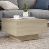 Couchtisch, Sofatisch Sonoma-Eiche 55x55x31 cm Holzwerkstoff Bild 2