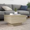 Couchtisch, Sofatisch Sonoma-Eiche 55x55x31 cm Holzwerkstoff Bild 3