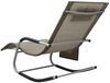 vidaXL Sonnenliege Textilene Taupe und Grau 310507 Bild 4