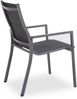 Gartenstuhl outdoor MESSINA BHT 57x92x68 cm grau Stapelstuhl Klappstuhl Bild 3