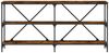 vidaXL Konsolentisch Räuchereiche 160x30x75 cm Holzwerkstoff und Eisen 832850 Bild 4