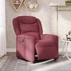 vidaXL Relaxsessel Elektrisch Weinrot Stoff 3303177 Bild 2