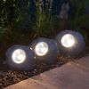 10er Set LED Solar Beleuchtungen in Form von Steinen Bild 4