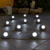 10er Set LED Solar Beleuchtungen in Form von Steinen Bild 5