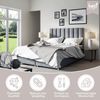 Best for Home Boxspringbett mit Bettkasten Trinity K-10 Bonellfederkern inkl. Komfort Topper H3 (140x200 160x200 180x200 200x200 cm), inkl. Lieferung, Aufbau & Entsorgung, TOP- Preis-Leistungs-Verhältnis Bild 3