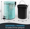 Sanilo Kosmetikeimer mit Motiv, viele schöne Bad Mülleimer zur Auswahl, 3 Liter, Abfalleimer mit Absenkautomatik & Innenbehälter Bild 3