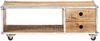 vidaXL Couchtisch 89x59x33 cm Massives Raues Mangoholz 323408 Bild 3