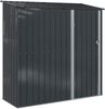 vidaXL Gartenhütten Anthrazit 203 x 85,5 x 200 cm Metall 42011303 Bild 2