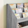 vidaXL Kinderregal Graues Sonoma 72,5 x 29,5 x 69 cm Holzwerkstoff 892385 Bild 5
