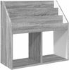 vidaXL Kinderregal Graues Sonoma 72,5 x 29,5 x 69 cm Holzwerkstoff 892385 Bild 2