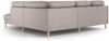 Micadoni Symmetrisches Ecksofa Eden 4-Sitzer Rechts Samt Warmes Grau Bild 3