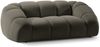 Micadoni Sofa Diana 2-Sitzer 3D-Stoff Stahl Bild 2
