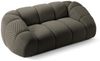 Micadoni Sofa Diana 2-Sitzer 3D-Stoff Stahl Bild 3