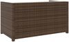 vidaXL 5-tlg. Garten-Lounge-Set mit Auflagen Poly Rattan Braun 48133 Bild 4