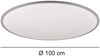Große LED Deckenleuchte YUMA flach & hell mit Fernbedienung dimmbar, Ø 100cm Bild 4