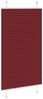 vidaXL Plissee Bordeauxrot 80x150 cm Stoffbreite 79,4 cm Polyester 4015241 Bild 3
