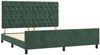 vidaXL Bettgestell ohne Matratze Dunkelgrün 160x200 cm Samt 3125949 Bild 4