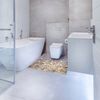 ANRO Schaum-Badematte Antirutschmatte Weichschaummatte Badezimmer Entspannung, Höhe 5 mm, strapazierfähig, Drainage Effekt, Rillen, wasserdurchlässig, rutschhemmend, pflegeleicht, Weich, Rutschfest, Rutschhemmend, Schnelltrockend, mit Drainagelöchern, ... Bild 4