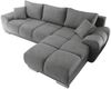 Ed Exciting Design Sofa Anton mit Schlaffunktion & Bettkasten in verschiedenen Farben erhältlich Luxus-Webstoff Flachgewebe beidseitig montierbar Bild 3