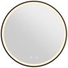 SLV 1007201 TRUKKO 60 Spiegel chrom schwarzer Rand CCT Bild 4