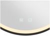SLV 1007201 TRUKKO 60 Spiegel chrom schwarzer Rand CCT Bild 5