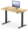 FLEXISPOT Schreibtisch Basic Plus Elektrisch höhenverstellbarer Schreibtisch (2 Motore & 2-Fach-Teleskop & 4 Höhenspeichertasten), MIT einteiliger Tischplatte, 120/140/160 Bild 4