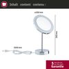 LED Kosmetikspiegel Masua IP44 White Switch 55lm 230V 4W Chrom Bild 5