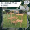 Coemo Blumenregal Bernd Pflanzenständer Blumenständer Pflanzenregal 96x31x87 Bild 2