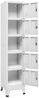 vidaXL Schließfachschrank Hellgrau 38 x 40 x 180 cm Stahl [339789] Bild 5