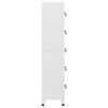 vidaXL Schließfachschrank Hellgrau 38 x 40 x 180 cm Stahl [339789] Bild 3