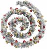 vidaXL Weihnachtsgirlande mit Kugeln und LED-Leuchten Grün 10 m PVC 4019673 Bild 3