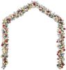 vidaXL Weihnachtsgirlande mit Kugeln und LED-Leuchten Grün 10 m PVC 4019673 Bild 4