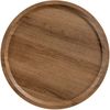CLP Beistelltisch Aspen runde Tischplatte mit schwarzem Metallgestell,braun L Bild 5