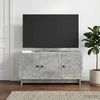 vidaXL TV-Schränk Betongrau 99 x 34,5 x 50 cm Holzwerkstoff 894028 Bild 4