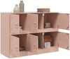 vidaXL Kommode Rosa 99 x 39 x 73 cm Stahl Bild 5