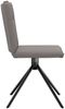 vidaXL Esszimmerstühle 2 Stk. Taupe Stoff 4101238 Bild 5