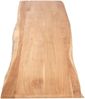 Tischplatte Baumkante Akazie Natur 200 x 60 cm CURT 76574636 Bild 5