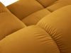 Micadoni Modulares Sofa Bellis 3-Sitzer Samt Bluvel Gelb Bild 5