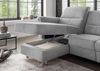 Ecksofa >Ludwigshafen< Motor-funktion, Kopfstütze, Stauraum, silber - 231x113x165 (BxHxT) Bild 5