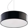 Pendelleuchte, Schwarz, PVC Bild 1