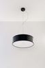 Pendelleuchte, Schwarz, PVC Bild 3