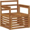vidaXL Outdoor-Sofa Massivholz Akazie Natur 3436339 Bild 2