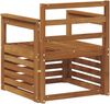 vidaXL Outdoor-Sofa Massivholz Akazie Natur 3436339 Bild 5
