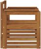vidaXL Outdoor-Sofa Massivholz Akazie Natur 3436339 Bild 4
