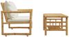 vidaXL 2-teiliges Gartensofa-Set mit Kissen Bambus 365870 Bild 5