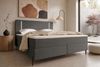 Boxspringbett Titan - Samtstoff - graphit - 140x200 cm Bild 2